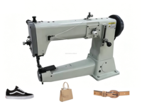Machine à coudre industrielle robuste FS-441 avec moteur et engrenage 220V 60kg 800 SPM, longue durée de vie pour sacs en cuir et tentes