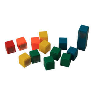 Blocchi da Costruzione con Adesivi Colorati Personalizzati, Giocattolo Promozionale, Piccoli Cubi Impilabili in Plastica, Regalo Educativo per Bambini, Fabbrica OEM EN ASTM CE - Product Image 3