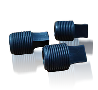 Bouchon en silicone résistant à la chaleur à haute température avec filetage 26.5*28*25mm