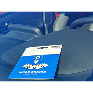 Disco di parcheggio in carta, disco di parcheggio in stile europeo-auto e moto/accessori per auto - Product Image 4