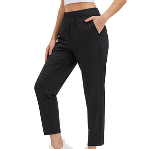 High Quality <strong>Women's</strong> Golf Pants with Zip Pockets 7/8 Ankle Stretch Lightweight Sweatpants for Athletic Hiking Travel Work Lounge - Product Image 6