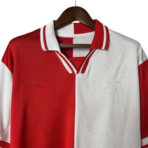 Yüksek kaliteli futbol forması Polyester Retro spor nem esneklik Retro gömlek mevsimsel ligi futbol ekipmanları - Product Image 3