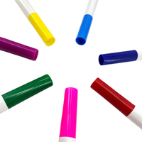 Ensemble de stylos aquarelle de haute qualité entièrement personnalisé, tampon de sceau lavable, marqueur pour bingo, plastique pour le dessin