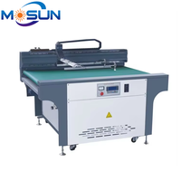 MOSUN Serie Semiautomática Venta Caliente Vertical Plana Vacío Serigrafía Máquina para Imprimir Papel/Plástico/Bolsa No Tejida
