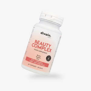 Complesso di bellezza Divain 60 capsule Integratore per capelli, pelle e unghie - Product Image 1