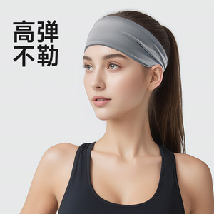 Bandeaux de sport antidérapants pour cheveux secs, pour l'exercice, le fitness, le yoga, <span class=keywords><strong>bandeau</strong></span> de sport pour la transpiration - Product Image 2