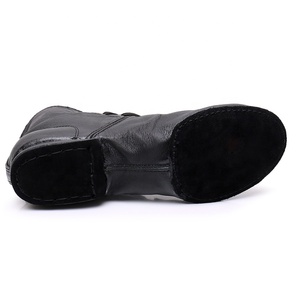 Scarpe da ballo alte taglie 30-46 scarpe da ballo <span class=keywords><strong>Jazz</strong></span> in morbida pelle per adulti da uomo <span class=keywords><strong>donna</strong></span> in pelle bovina superiore in cotone da ballo latino" - Product Image 2