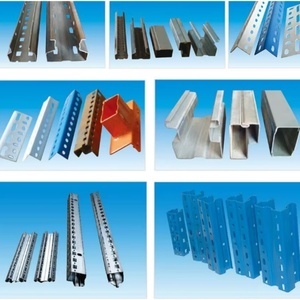 PLC Controlled Shelf Upright <b>Rack</b> <b>Roll</b> Forming Machine with Motor and Gearbox 380V 38.5kW - Product Image 5