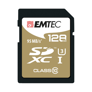 Emtec ECMSD128GXC10SP <b>memory</b> <b>card</b> 128 GB SDXC Class 10 ECMSD128GXC10SP - Product Image 1