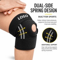 Genouillères de sécurité sportives OEM, rembourrages en SBR et Spandex, épaisses, professionnelles, respirantes, antidérapantes, fermeture auto-agrippante, unisexe, pour adultes.