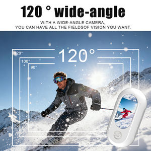 Mini caméra d'action Ultra-HD 1080P, objectif grand angle 120 degrés, <span class=keywords><strong>WIFI</strong></span>, enregistrement quotidien, caméra de poche portable, caméra miniature CMOS - Product Image 3