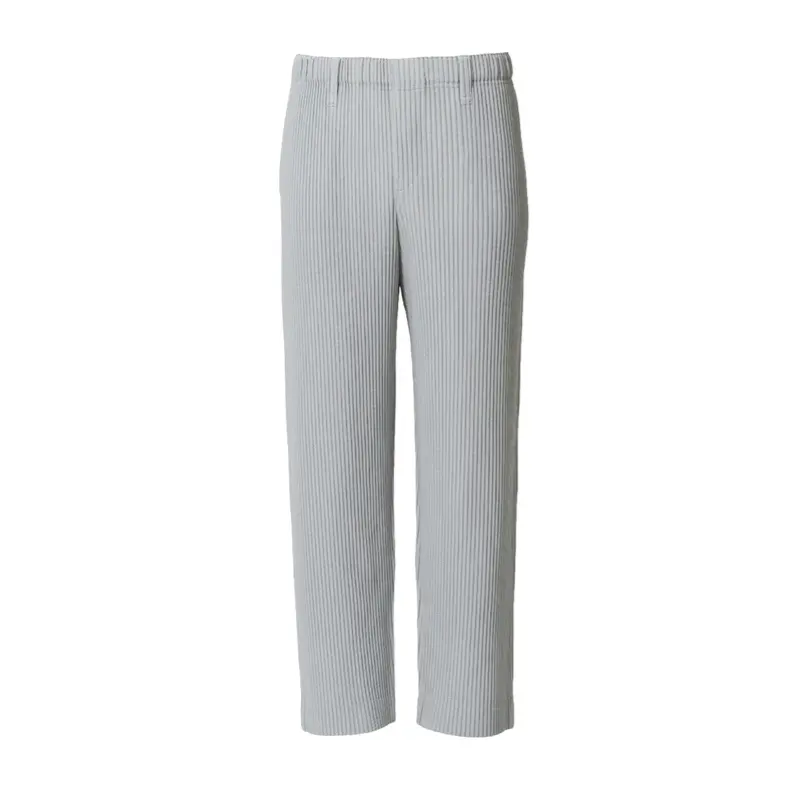 Factory Customized High Quality Miyake Pleated Clothing Men's Casual Style Apparel Pleated Pants