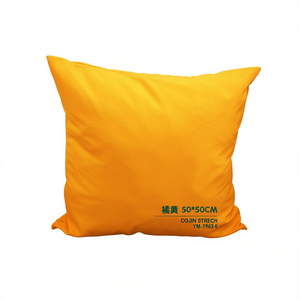 Cojín Elástico de Alta Gama en Color Naranja 50*50, Cojín y Almohada de Lujo para Asiento - Product Image 1