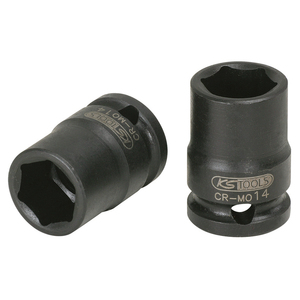 1/4 \ "3/16 \" Juego de zócalos profundos de impacto de 6 puntos Acabado en cromo Hex cuadrado Características OEM Personalizable para uso de reparación de mantenimiento - Product Image 1