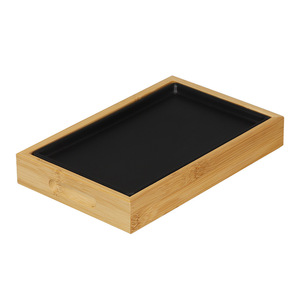 Plat de bœuf flocon de neige Yuan Laosi pour fondue (assiette noire avec base en bambou et bois), agneau coupé à la main, pot en cuivre demi-nuage pour fondue - Product Image 5