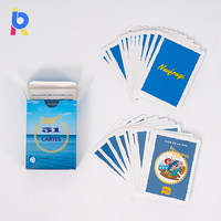 Cartas de Juego Personalizadas Premium para Práctica de Cardistry, Papel Grueso, Acabado Liso, Esquinas Redondeadas, Ecológicas, MOQ Bajo