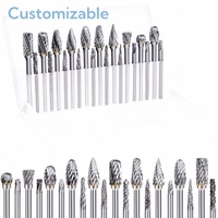 Haute qualité K L M N Type carbure de tungstène fraises ensemble d'outils coupe meuleuse perceuse accessoires et limes rotatives