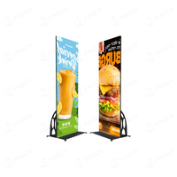 Pantalla LED Plegable Pingcai para Publicidad en Centros Comerciales y Tiendas Minoristas - Señalización Digital y Exhibición
