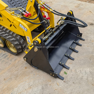 COUGARS Godet multifonction 4 en 1 pour mini-chargeuse compacte, avec grappin et lame de bouteur, ouverture à 106 degrés, logo personnalisé OEM - Product Image 4