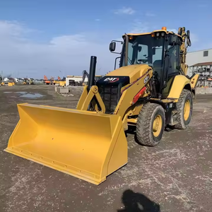 Prix bas 95% nouvelle chargeuse-pelleteuse CAT 428F d'occasion en bon état avec composants de base moteur de pompe à engrenages - Product Image 3