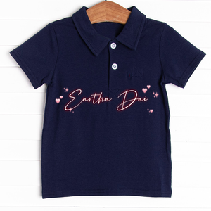 Ensembles assortis pour frères et sœurs monogramme coton pomme applique retour à l'école col claudine vêtements pour bébés tenues pour enfants - Product Image 5