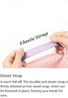 Serviette en microfibre à séchage rapide en gros pas cher, serviette turban personnalisée pour les cheveux pour les filles et les femmes