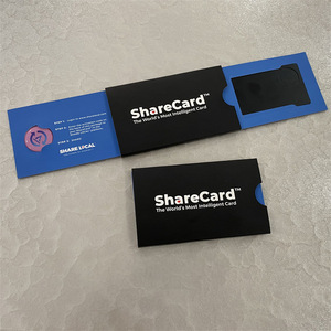 ShareCard <b>Card</b> Holder Rectangle UV Coating Four Color Printing Gift Craft Box - Product Image 1