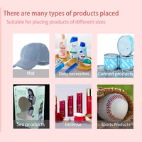 Casier intelligent sans personnel 24h/24 personnalisé, 40 compartiments, écran tactile 21,5 pouces, édition distributeur automatique SDK, compatible multi-paiements