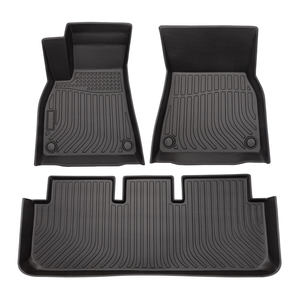 Accesorios para Auto, Tapetes 3D para Auto de TPE para Todo Clima, Revestimiento para Piso para Tesla Model S <span class=keywords><strong>2021</strong></span>, Model 3, Model Y, Tapete para Maletero - Product Image 1