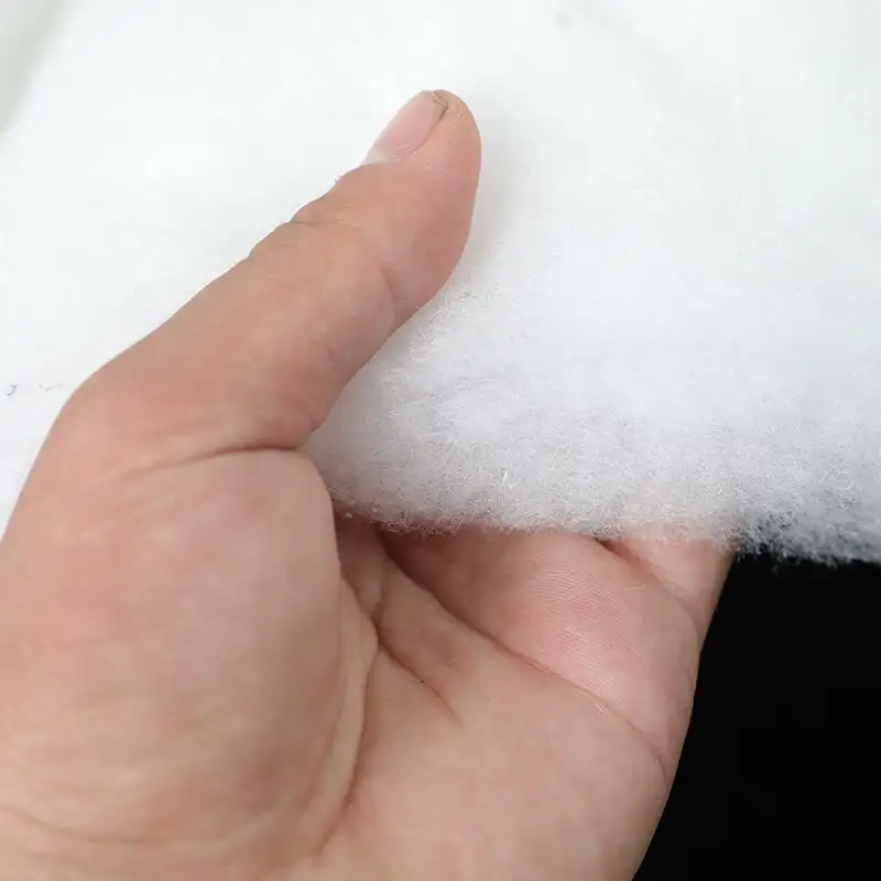 Katun cuci untuk selimut bernapas selimut terkompresi semprotan kelelawar kapas berikat poliester serat gumpalan