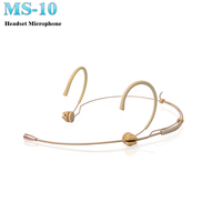 Microphone filaire Dr.MIC MS-10 pour la scène, à condensateur omnidirectionnel, avec suppression du bruit, XLR, pour le chant