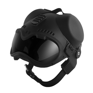Casco Táctico para Perros K9 <span class=keywords><strong>de</strong></span> Alta Calidad con Gafas Antiviento, Antipolvo y Antivaho para Perros como el Pastor Belga, Pastor Holandés y Pastor Alemán - Product Image 3