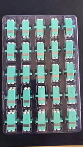 Adaptateur Fibre Optique RGC Monomode Multimode LC DX OM3 OM4 G652D Connecteur Rapide FTTH Plastique LC-LC à Flange Garantie 1 An - Product Image 5