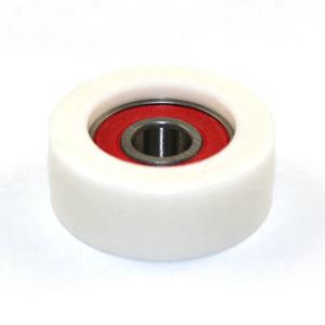 Puleggia in plastica 608 di alta qualità 8x32x12mm cuscinetto ruota a rulli in plastica 608rs rullo in poliuretano ruota Scroll POM con cuscinetto - Product Image 2