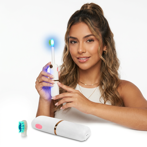 Cepillo de Dientes Eléctrico Sónico Plegable de Viaje, Cepillo de Dientes Eléctrico Portátil Personalizado para Blanqueamiento, Cepillos de Dientes de Viaje para Adultos - Product Image 1
