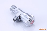 Accessoires de robinet sans plomb au design moderne pour lavabo de salle de bain Valve d'angle en fer à manchon en plastique en alliage pour appartements hôtels