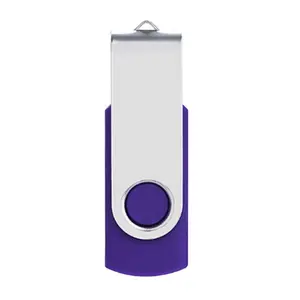 2024 Großhandel volle Kapazität USB 2.0 benutzerdefiniertes LOGO günstiger Usb-Stick-Pen-Antrieb pendrive 128 MB lila Mini-USB-Flash-Laufwerke