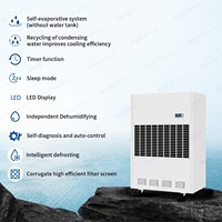 Dehumidifier Industri 1200L/D Pembelian Grosir Rendah Kebisingan & Ramah Lingkungan dengan Sertifikasi CE untuk Bengkel Pengolahan Produk Kayu dan Bambu