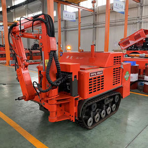 NOUVEAU Tracteur à chenilles robotisé télécommandé avec moteur diesel quatre cylindres pour la coupe de l'herbe, la tonte de pelouse, l'élagage de jardin et la foresterie - Product Image 3