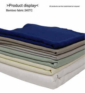 工厂定制彩色床上用品 100% 有机竹纤维面料 带床单套装 - Product Image 5