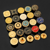 Boutons-pression en alliage de zinc de 12 mm de la fabrique de boutons APEX, attaches en métal, logo personnalisé, vêtements fantaisie, chemise, thobe, bouton-pression pour vêtements