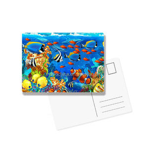 Impression de cartes lenticulaires personnalisées de haute qualité, carte postale lenticulaire 3D - Product Image 5