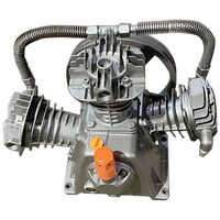 Compresseur d'air industriel à piston YiBang 2.2kw 3hp 8bar 115PSI 220L/min 7.76CFM JB 2065, pièces en acier moulé pour travaux de construction