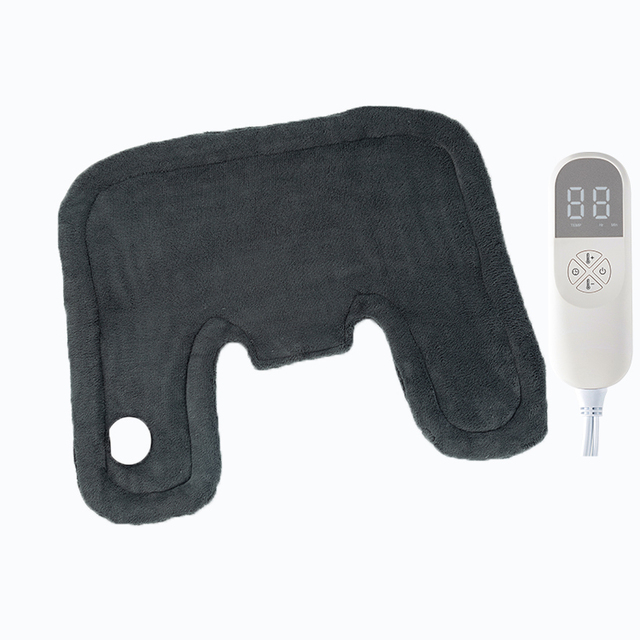 Portable 24"X18" Washable Wearable Electric Heating Pad 10 Heat Settings 4 Timer Settings Fast Heating Overheat Protection PTC