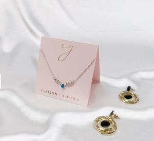 ที่วางโชว์เครื่องประดับแบบแขวนทำจากกระดาษแข็งพร้อมโลโก้สั่งทำได้ สำหรับแหวน ต่างหูห่วง ต่างหูแบบติดหู-ขนาด 6*6 ซม. สไตล์โมเดิร์น พกพาสะดวก - Product Image 3