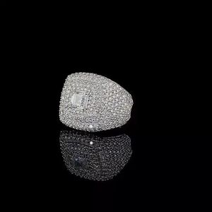 แหวนหมั้นเพชรทรง Asscher ขนาด 1.00 กะรัต เพาะเลี้ยงในห้องปฏิบัติการ ดีไซน์วงแหวนบิดเกลียว ทองคำขาว 14K รับรองโดย IGI สี E สไตล์คลาสสิก - Product Image 1