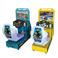Machine de jeu de course de voiture d'arcade pour enfants de haute qualité Machine de jeu de course de conduite d'intérieur pour enfants