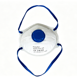 <span class=keywords><strong>Masque</strong></span> anti-poussière Kang Bao 9009V <span class=keywords><strong>FFP2</strong></span> avec valve, certifié CE, respirateur de sécurité industriel, tissu non tissé, 4 couches, pince-nez réglable - Product Image 4