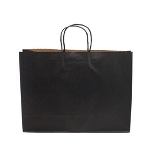 Bolsa de Compras de Papel Kraft de Lujo Personalizada a Todo Color para Ropa con Impresión de Logotipo, Reciclable - Product Image 1