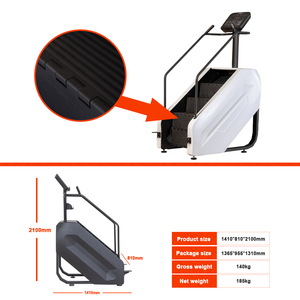 Appareil de <span class=keywords><strong>fitness</strong></span> aérobie intelligent électrique Liva Luxury en acier, <span class=keywords><strong>machine</strong></span> à monter les escaliers, usage commercial - Product Image 2